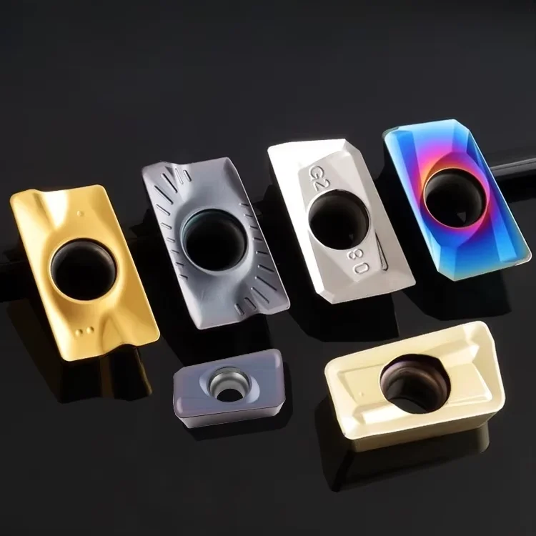 1604 Fast-Feed CNC Turning Insert APMT1135PDER-H2 DH55 Rough Milling Machine Cutter Coating Square Cemented Carbide Granules OEM