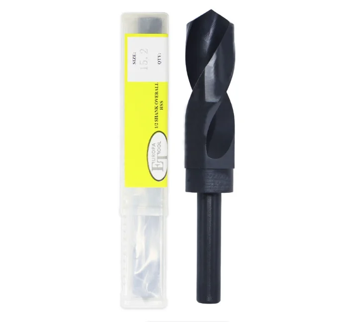 6542 Small Handle Spiral Drill Bit with 1/2" Shank for CNC Metal Drilling in High-Speed Steel