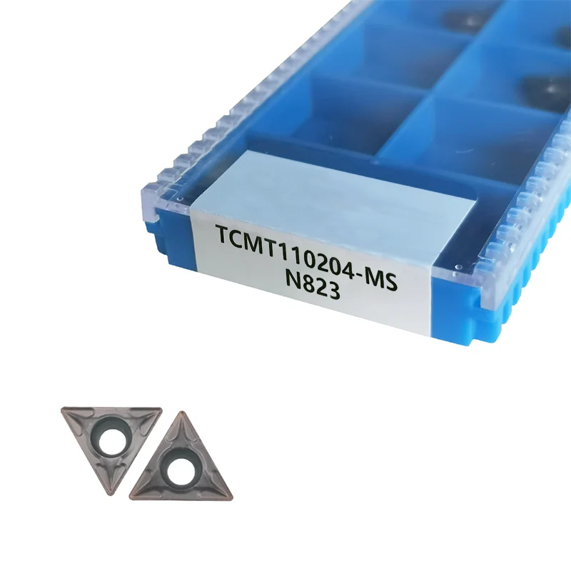 AMJ APKT 150412-R YBM351 CVD CNC Lathe External Turning Tool Tungsten Carbide Cutting Insert HRC60 Triangle Shape OEM Available