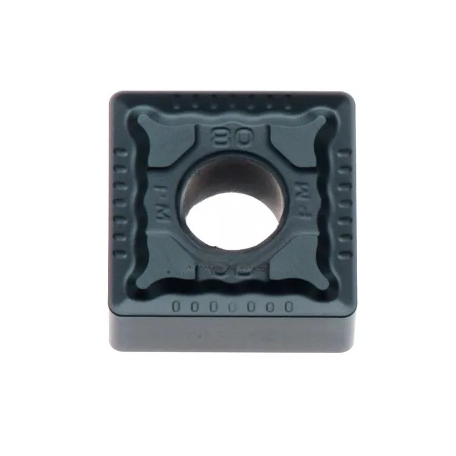 AMJ CNC Blade Square Turning Tool Carbide Insert OEM SNMG150612-PM YBC252 for Cast Iron and Steel Lathe Machine