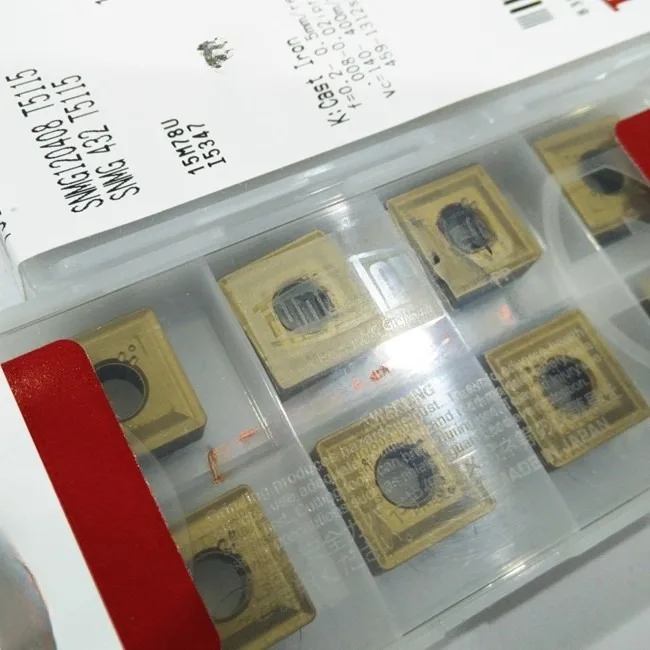 AMJ CNC Blade Square Turning Tool for Lathe SNMG120408 T5115 Cast Iron OEM Digital Control China