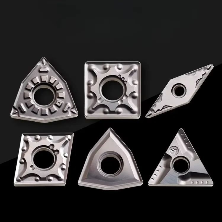 AMJ CNC Ceramic Blade WNMG080404-FG Peach-shaped Outer Circle Turning Insert Digital Control Fujian Origin