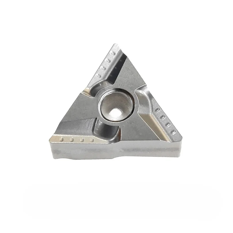 AMJ CNC Machine Tool Metal Ceramic Blade TNMG160404R-VF LF90 HQ 60/D550/D650 S Triangle Cutting Turning Insert 60hrc