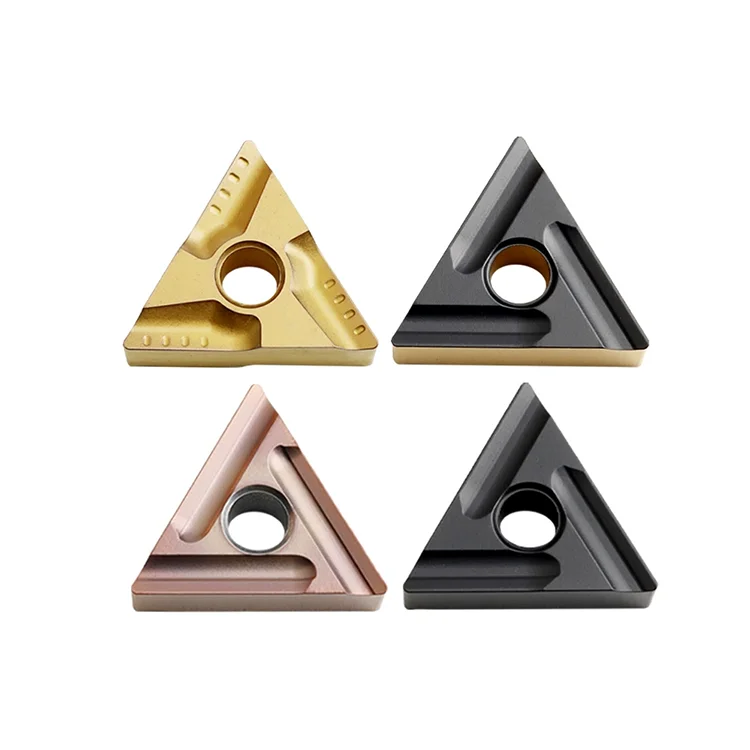 AMJ CNC PVD Stainless Steel TNMG160404R-FS CT3000 Ceramic External Circular Turning Insert Triangular Slot Blade ODM