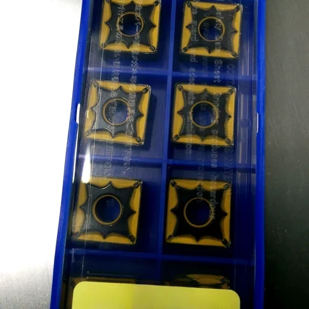 AMJ CNC SNMG120408N-SU Square Blade AC630M Internal Turning Insert Steel Stainless PVD Customizable OEM Cemented Carbide Tool