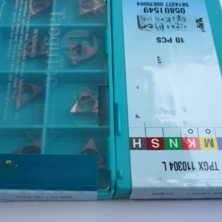 AMJ CNC Turning Tool Blade Triangle OEM TPGT110304L-C Digital Control