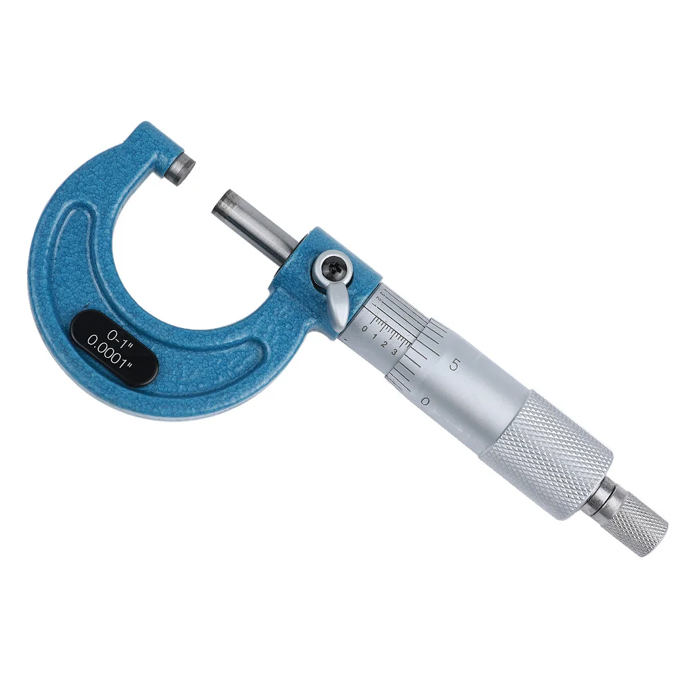 AMJ High Precision Micrometer Set of Six 0-150mm Oval Industrial Grade Measuring Tools Made in China