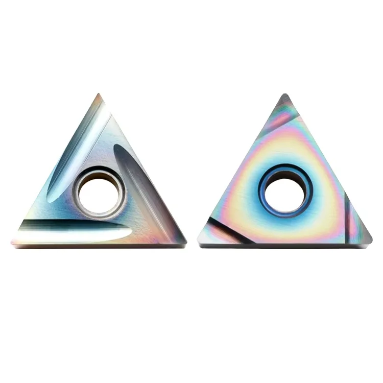 AMJ Special CNC Blade Hardened Steel Fine Turning Insert TNGG160402R-F Triangle Grain HRC 60hrc Fujian for Turning Tool
