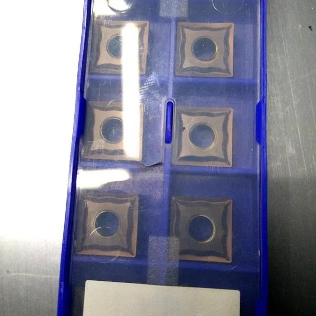 AMJ Square CNC Turning Blade SNMG120404-EF YBG205 OEM Coated