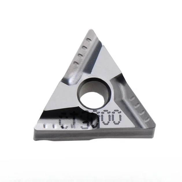 AMJ Triangle CNC TNMG160408R-VF CT3000 R Angle 0.8 Blade PVD Coated Hard Alloy Cast Iron Steel Stainless Workpiece Turning