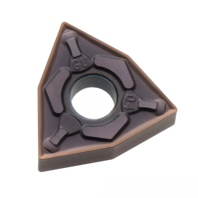 AMJ WNMG080404/08-BM Square PVD Coated Carbide CNC Turning Insert HRC60 for Stainless OEM 10pcs SC2035 PG Box
