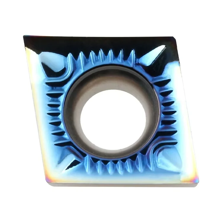 Aluminum Diamond Blade 35 Degree CNC Inner Hole Turning Insert OEM CCGT060202-AK H02
