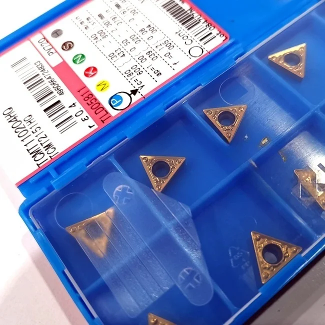Authentic Triangle CNC Turning Blade TCMT110202HQ PV720