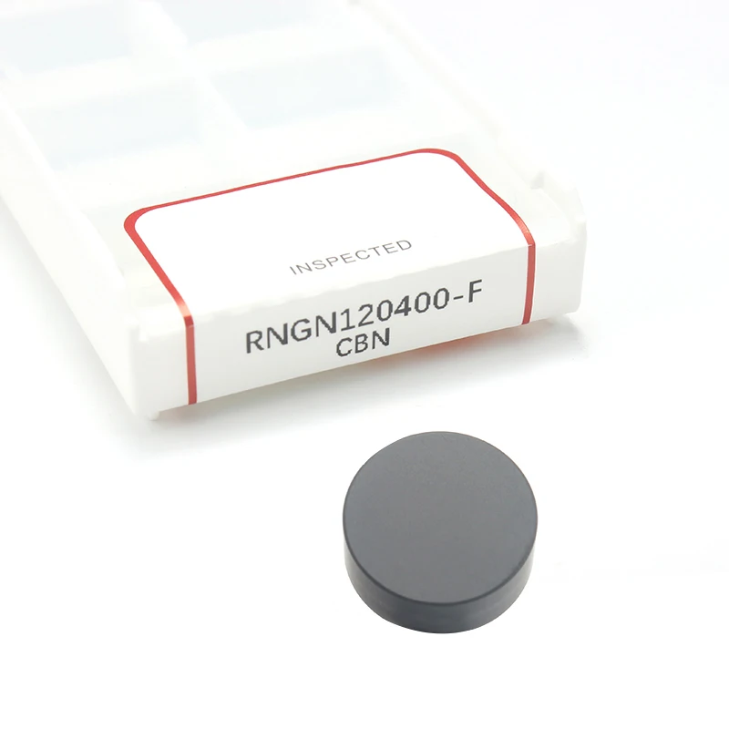 CBN Diamond Inserts RNGN120400-F RNGN 090300 120400 High Quality Lathe Cutting Tools CNC Carbide Insert for Metal Processing