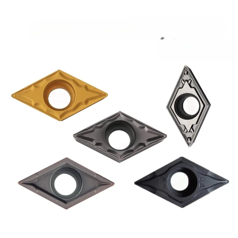 CNC Knife Grain Inner Hole Turning Knife Grain Metal Ceramic Alloy Blade DCGT DCMT070204 Steel Stainless Steel