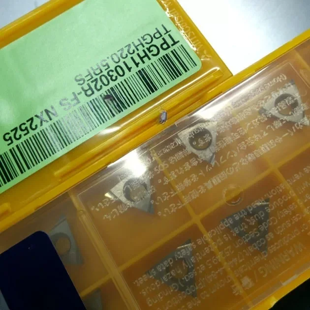 CNC NX2525 Turning Insert with TPGH110302R-FS Triangle Shape Blade Digital Control China Origin Customizable OEM Support