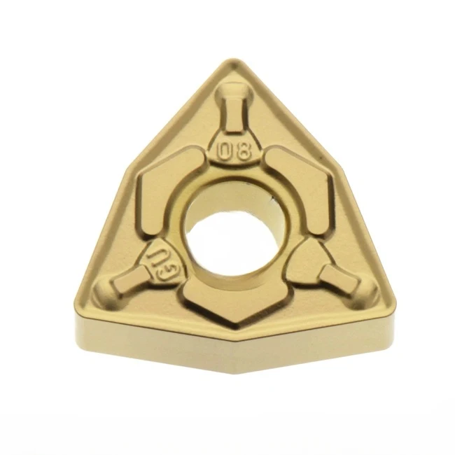 CNC Triangle Inserts WNMG080408N-GU HSS Carbide Thread Turning Insert CBN for Steel AC820P AC8025P AC2000 AC8020