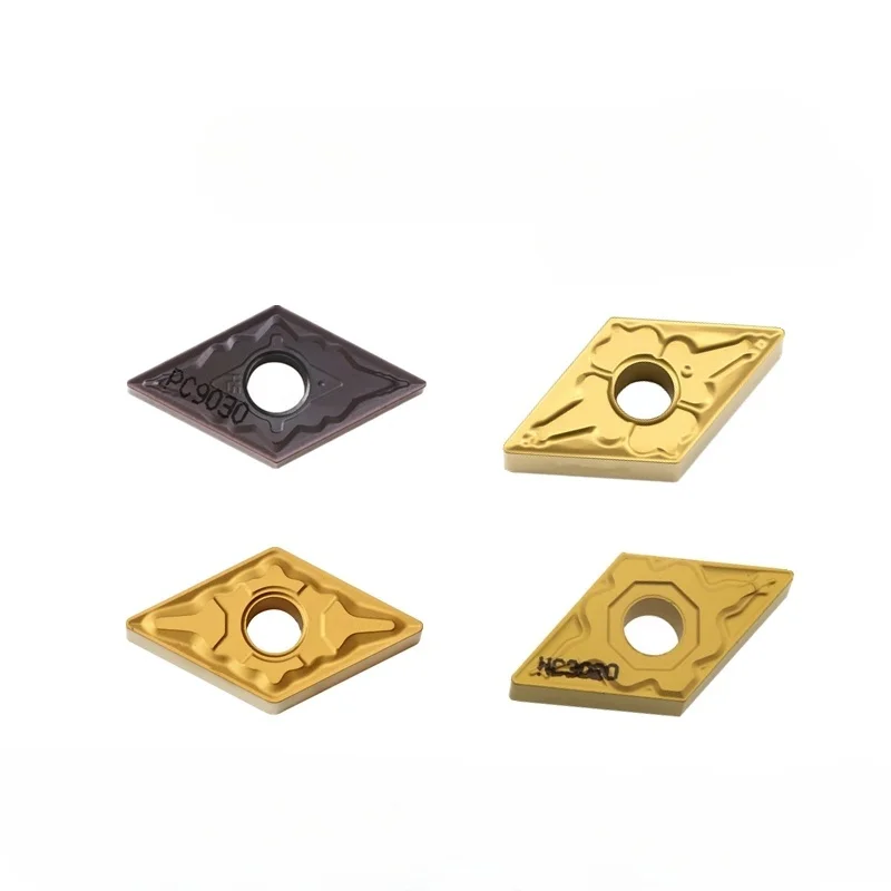 CNC Turning Blade 55 Degree Diamond Blade Outer Circular PVD Coated Hard Alloy DNMG110404 Fujian ODM