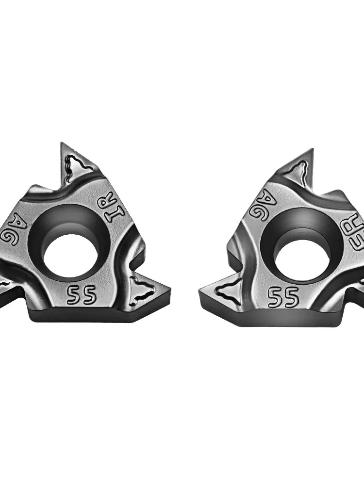 CNC Turning Inserts 55 General Purpose Thread Turning PVD Coated Model 01.01.007.077 11IR/16IR/22IR/16ER/22ER for CNC Turning