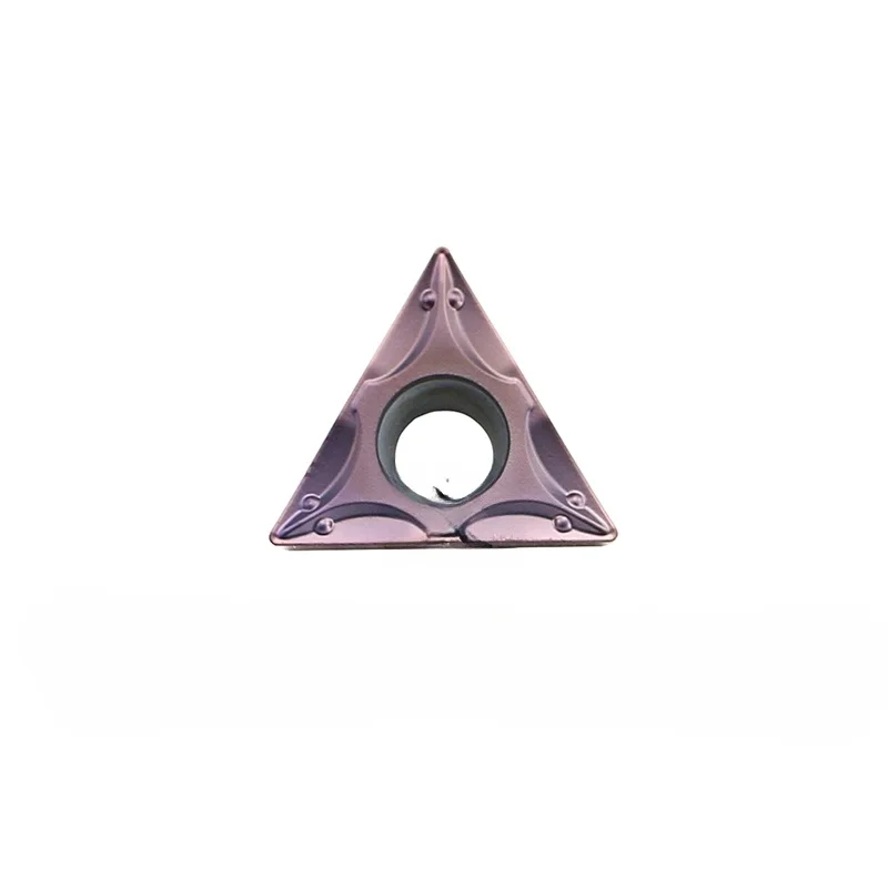 CVD Coated Machine Tool Blade Triangle TCMT110204-OTM 60HRC CNC Turning Insert for Lathe Machine Cast Iron Steel