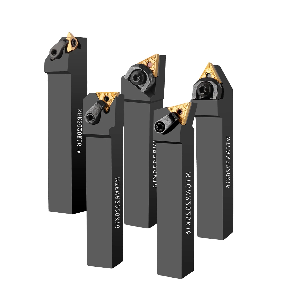 Cnc Turning Parts Machinery CNC Tool Holder with Indexable External Turning Set Carbide Inserts for Steel Workpiece Turning