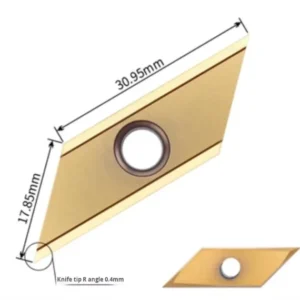 Customizable AMJ CNC Carbide Tiain Coated Horizontal Chamfering Inserts Long Blade XCET170402 XCET310404 OEM Support
