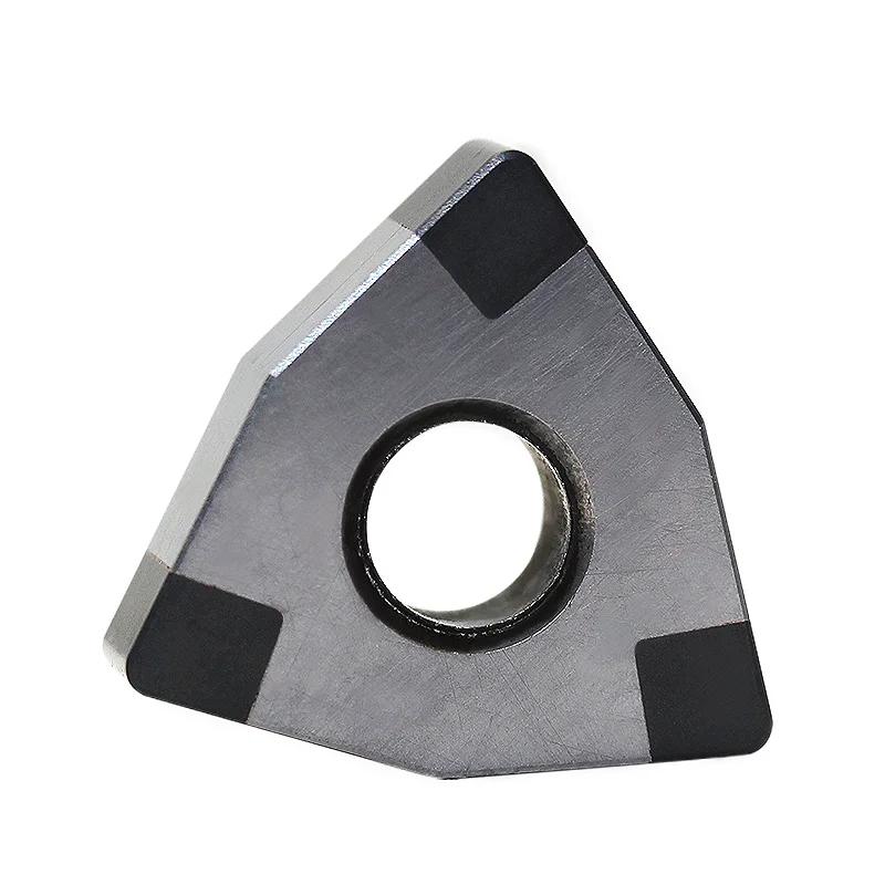 Cylindrical Turning Blade Cubic Boron Nitride TNMG16 Cutting Head Double-sided High Hardness Quenched WNMG080408-3T CBN