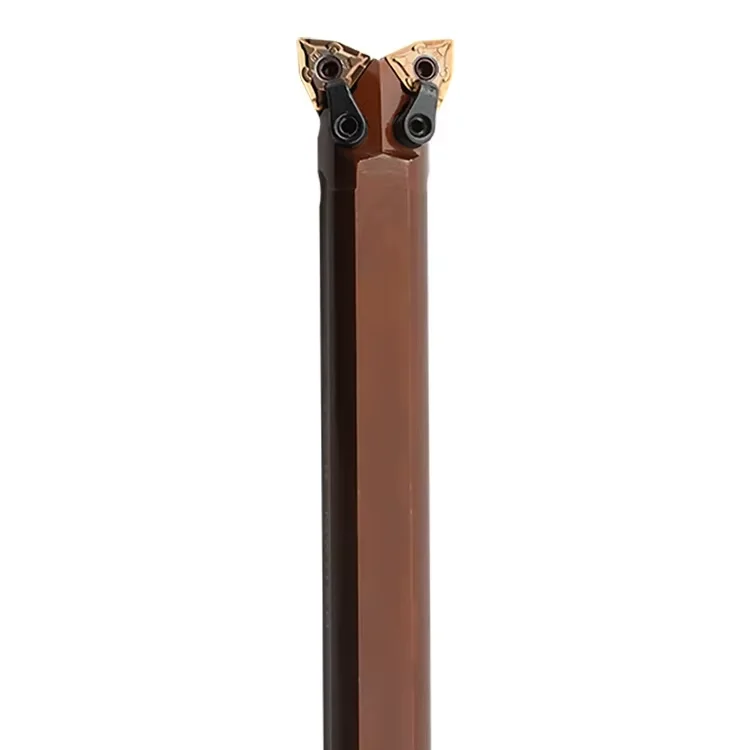 Double-headed Tool bar CNC Inner Hole Anti-seismic Triangle Turning Insert bar Peach-shaped Boring MWLNRO8