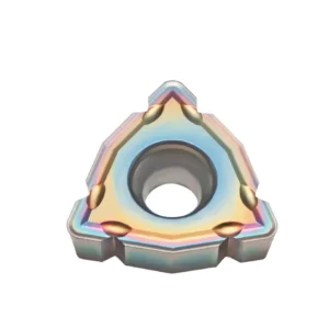 Drilling Tool U-Drill Insert Peach-Shaped WCMT050308 Cemented Carbide CP5312 PVD Coating CNC Cutting Steel Workpieces