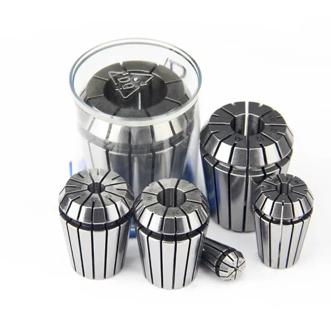 ER11-16-20 High Precision Alloy Steel 0.005mm Elastic CNC Tool Holder Pneumatic Power 8 11 16 32 Chuck Collet Clamp Engraving