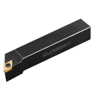 CNC Lathe External Turning Tool 93 SDJCR Step Tool Holder PVD Coated 16mm Hard Alloy Without Blade