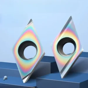 55 Degree Rhombus CNC Precision Turning Insert Blade DCGT070201R-F DH55M Quenched Steel Inner Hole Cutter Zhejiang ODM