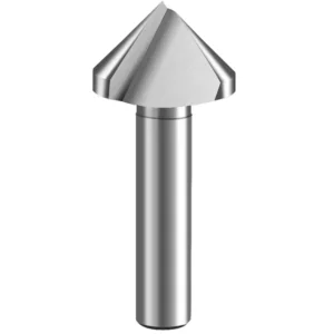 Supo M35 6mm Three-Flute Stainless Steel Reaming Drill Bit Cobalt-Containing Chamfering Tool Deburring Countersink Tapered