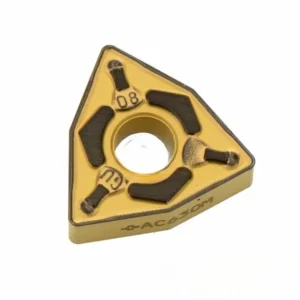 CNC Carbide Triangle Insert Blade WNMG080408N-GU Tool Holder for Steel Workpiece AC630M AC610M PCD/CBN/Coated HSS Coating 60HRC