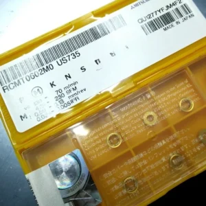CNC Blade RCMT0602MO US735 Stainless Steel R3 High-temperature Alloy MP9015