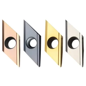 XCET310404 Long Edge Diamond Blade CNC Chamfering Dovetail Discarding PVD Coating Square Shape Stainless Steel Aluminum 170404