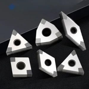 CBN Boron Nitride Blade Rhombus Diamond CNC Turning Insert WNMG080404 High Hard Steel Quenching OEM Digital Control
