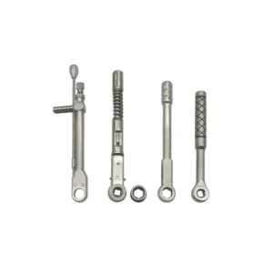 Stainless Steel Metric Torque Ratchet Wrench Screwdriver OEM for Dental Implant