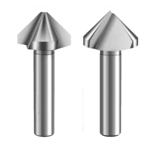 HSS Three-Blade Chamfered Drill Bits for Metal Drilling 6.3/8.3/12.4/10.4/16.5/18/20.5/35*90 Degree Titanium Plating