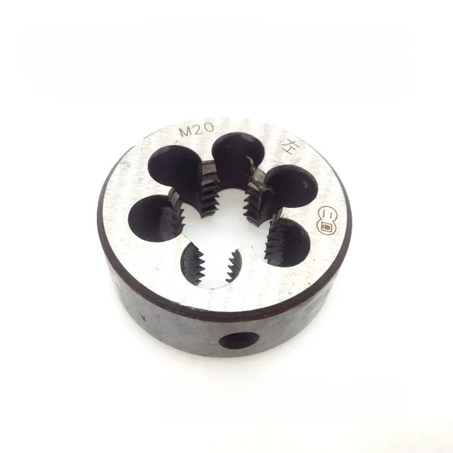Left-Hand Thread Reverse Thread Round Die 60HRC Coated Various Sizes M6-M24 for Tap & Die Products