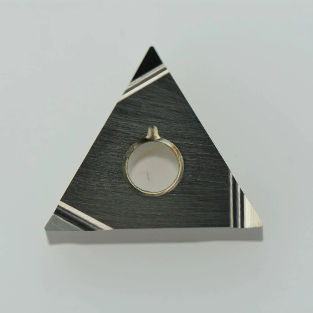 Hard Alloy Triangle Turning Insert CNC Blade TNGG160402R-F NX2525 60hrc