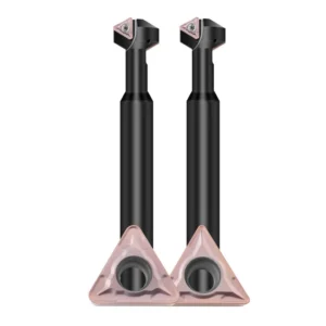 AMJ CNC Chamfering Tool Holder Turning Insert 90 45 Degree Machining Center Internal Deburring B30TC09-C14T2-120ap 10-17