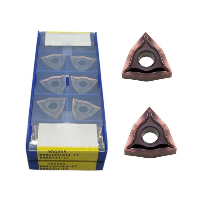 Iron Cast Hexagonal Peach WNMG080408 Carbide Turning Tool OEM CNC Insert with 45HRC/55HRC Hardness
