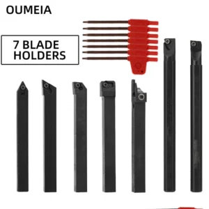 Lathe Tool Holder Turning Tool Set Cnc Machine Tools Accessories 7pc/9pc Set 16mm 20mm 25mm 32mm