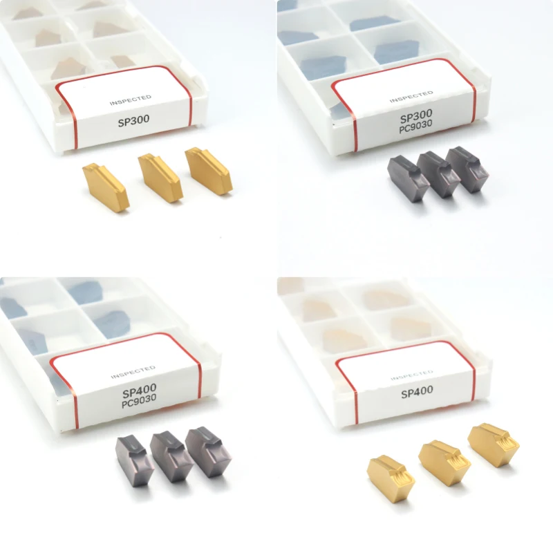 MGGN MRMN MGMN300 SP200 SP300 SP400 PC9030 / NC3020 / 3030 Cnc Carbide Turning Grooving Insert groove Tools