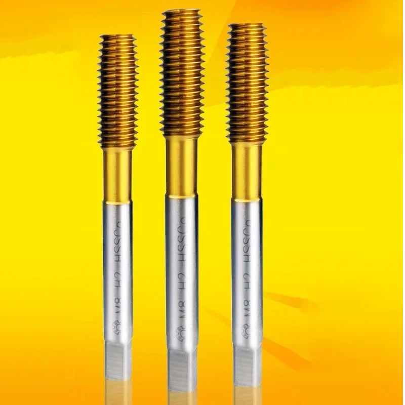 Machine Extrusion Wire Taps Containing Cobalt and Titanium Extrusion Wire Taps for Stainless Steel Extrusion Teeth M3M4M5M6M8