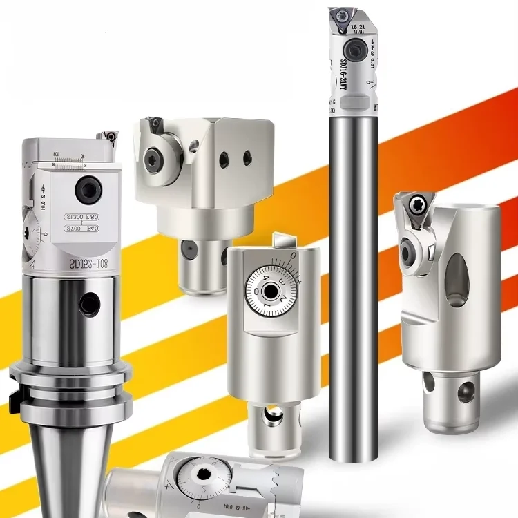 Machining Center Fine Boring Tool Adjustable Fine Adjustment EWN20-36 CKB1 Boring Insert Seat LBK Tool Holder 8-280mm 0.001in