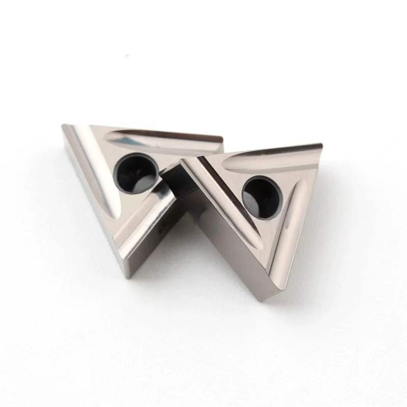 Metal Ceramic CNC Turning Insert OEM TNGG160402R-P NS9530 Steel Triangle Slotting Blade