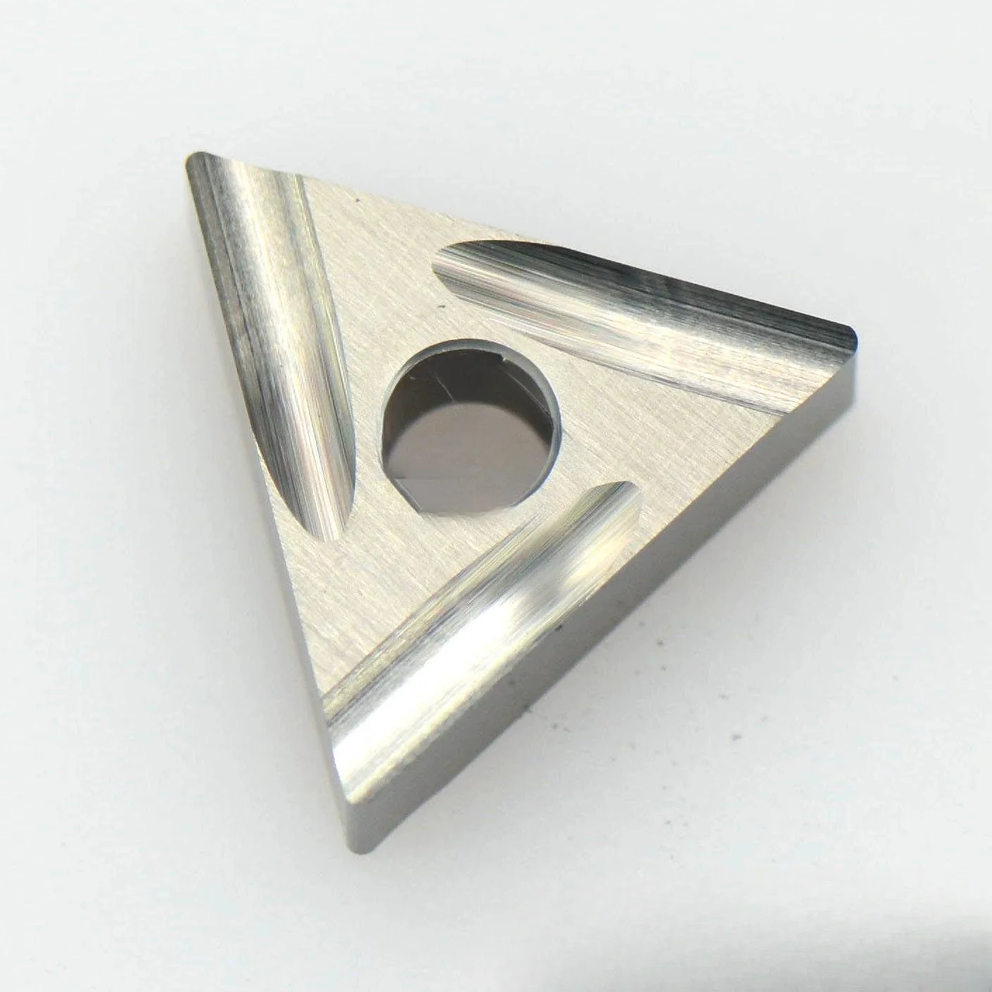 NS530/NS9530 CNC Lathe Machine Turning Tool TNGG160404R-P PVD Coating HRC83 Triangle Shape Cemented Carbide