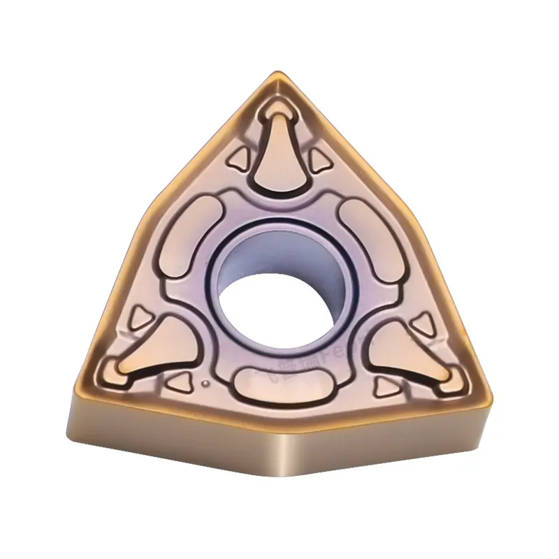 Peach-shaped CNC Insert WNMG08040408 External Turning Tool Holder Stainless Steel Carbide Cutting Box Made Mainland China